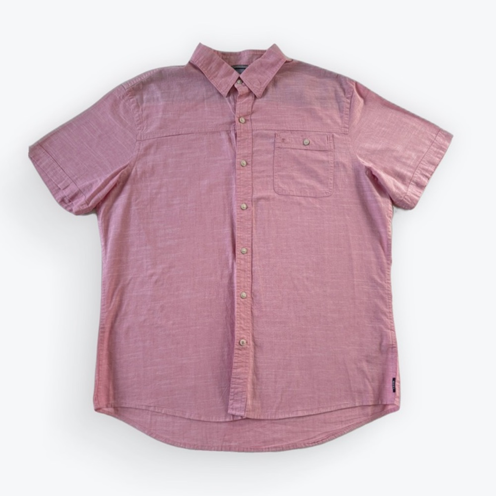 Izod Pink Casual Button Down Shirt